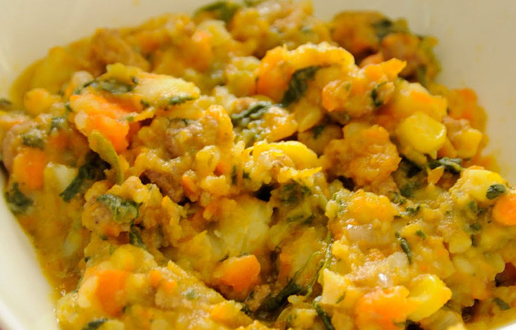 Plato de Charquicán